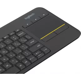 Клавиатура Logitech K400 Plus черный USB беспроводная Multimedia (920-007173)