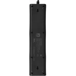 Сетевой фильтр Philips CHP4336BA/51 2м (3 розетки) черный (коробка)