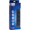 Сетевой фильтр Philips CHP4336BA/51 2м (3 розетки) черный (коробка)