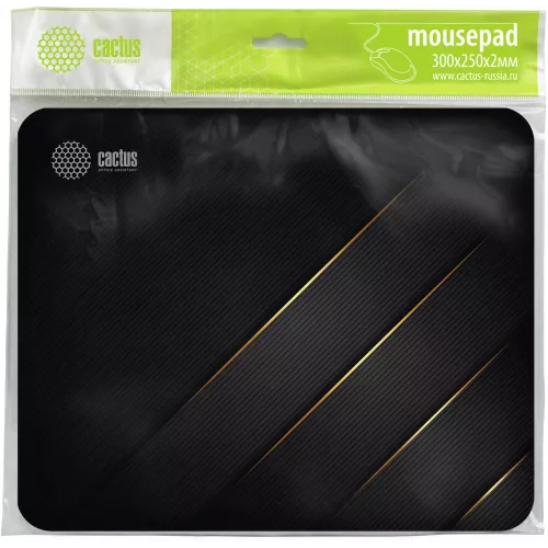 Коврик для мыши Cactus Gold Geometry 300x250x2мм (CS-MPC-P04M)
