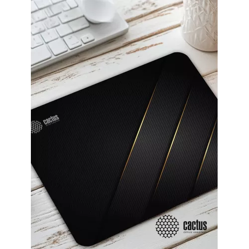 Коврик для мыши Cactus Gold Geometry 300x250x2мм (CS-MPC-P04M)