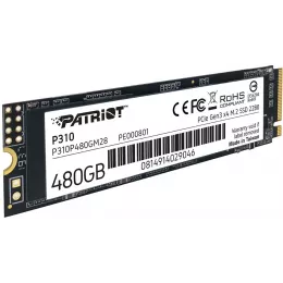 Накопитель SSD Patriot PCIe 3.0 x4 480GB P310P480GM28 P310 M.2 2280