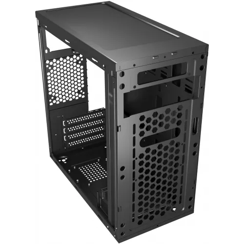 Корпус Digma DCC-MN306 черный без БП mATX 1x80mm 1x92mm 2x120mm 2xUSB2.0 1xUSB3.0 audio