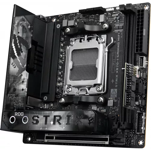 Материнская плата Asus ROG STRIX X870-I GAMING WIFI Socket AM5 AMD X870 2xDDR5 mini-ITX AC`97 8ch(7.1) 2.5Gg RAID+HDMI