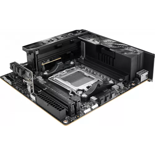 Материнская плата Asus ROG STRIX X870-I GAMING WIFI Socket AM5 AMD X870 2xDDR5 mini-ITX AC`97 8ch(7.1) 2.5Gg RAID+HDMI