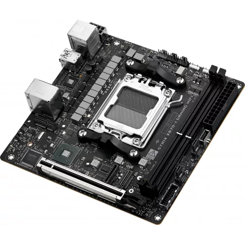 Материнская плата Asus ROG STRIX X870-I GAMING WIFI Socket AM5 AMD X870 2xDDR5 mini-ITX AC`97 8ch(7.1) 2.5Gg RAID+HDMI