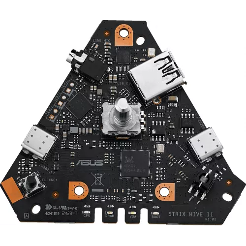 Материнская плата Asus ROG STRIX X870-I GAMING WIFI Socket AM5 AMD X870 2xDDR5 mini-ITX AC`97 8ch(7.1) 2.5Gg RAID+HDMI