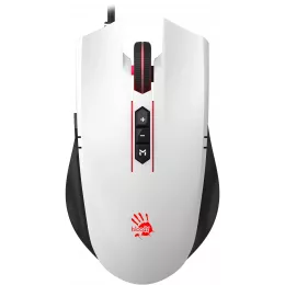 Мышь A4Tech Bloody ES7 белый оптическая 6000dpi USB 8but (ES7 PANDA WHITE)