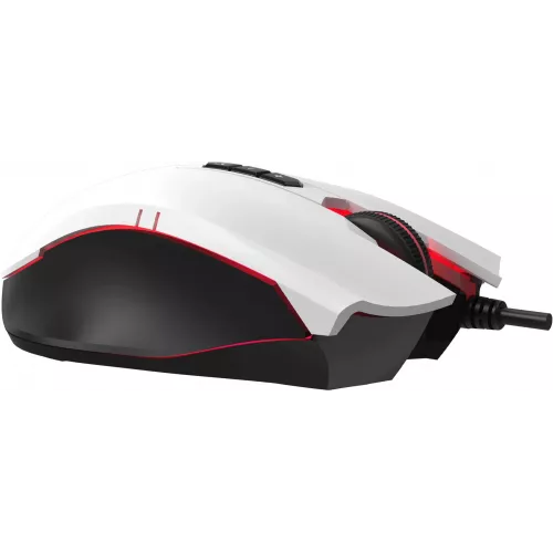 Мышь A4Tech Bloody ES7 белый оптическая 6000dpi USB 8but (ES7 PANDA WHITE)