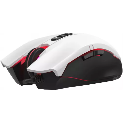 Мышь A4Tech Bloody ES7 белый оптическая 6000dpi USB 8but (ES7 PANDA WHITE)