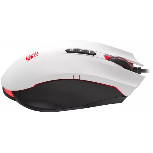 Мышь A4Tech Bloody ES7 белый оптическая 6000dpi USB 8but (ES7 PANDA WHITE)