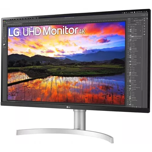 Монитор LG 31.5" 32UN650K-W черный IPS LED 16:9 HDMI M/M матовая HAS 1000:1 350cd 178гр/178гр 3840x2160 60Hz FreeSync DP 4K 8.2кг
