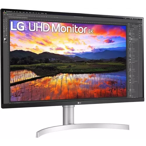 Монитор LG 31.5" 32UN650K-W черный IPS LED 16:9 HDMI M/M матовая HAS 1000:1 350cd 178гр/178гр 3840x2160 60Hz FreeSync DP 4K 8.2кг