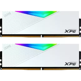 Память DDR5 2x16GB 6000MHz A-Data AX5U6000C3016G-DCLARWH XPG Lancer RGB RTL Gaming PC5-48000 CL30 DIMM 288-pin 1.35В kit single rank с радиатором Ret