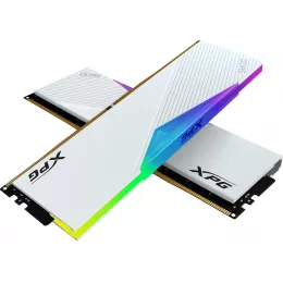 Память DDR5 2x16GB 6000MHz A-Data AX5U6000C3016G-DCLARWH XPG Lancer RGB RTL Gaming PC5-48000 CL30 DIMM 288-pin 1.35В kit single rank с радиатором Ret