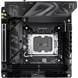 Материнская плата Asus ROG STRIX B860-I GAMING WIFI Soc-1851 Intel B860 2xDDR5 mini-ITX AC`97 8ch(7.1) 2.5Gg RAID+HDMI+DP