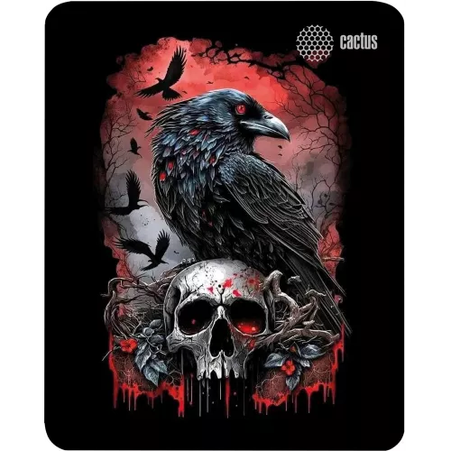 Коврик для мыши Cactus Raven 250x200x3мм (CS-MP-D14S)