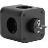 Сетевой разветвитель Buro BU-PW3UC-Plus-B (3 розетки) черный (коробка)