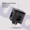 Сетевой разветвитель Buro BU-PW3UC-Plus-B (3 розетки) черный (коробка)