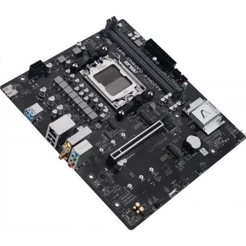 Материнская плата Asus A620M-F GAMING WIFI Socket AM5 AMD A620 2xDDR5 mATX AC`97 8ch(7.1) 2.5Gg RAID+HDMI