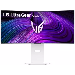 Монитор LG 34" UltraGear 34GX90SA-W черный OLED LED 21:9 HDMI M/M матовая HAS Piv 275cd 178гр/178гр 3440x1440 240Hz G-Sync FreeSync Premium DP WQ USB 10.4кг