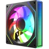 Вентилятор для корпуса Bloody CF-11 LCD ARGB 120х120x25 черный 4-pin 32дБ (упак.:1шт) (CF-11-ARGB120-BK) Ret