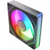 Вентилятор для корпуса Bloody CF-11 LCD ARGB 120х120x25 черный 4-pin 32дБ (упак.:1шт) (CF-11-ARGB120-BK) Ret