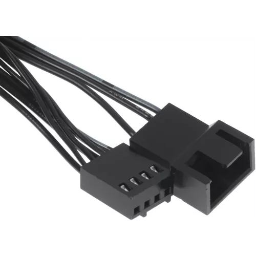 Вентилятор для корпуса Bloody CF-11 LCD ARGB 120х120x25 черный 4-pin 32дБ (упак.:1шт) (CF-11-ARGB120-BK) Ret