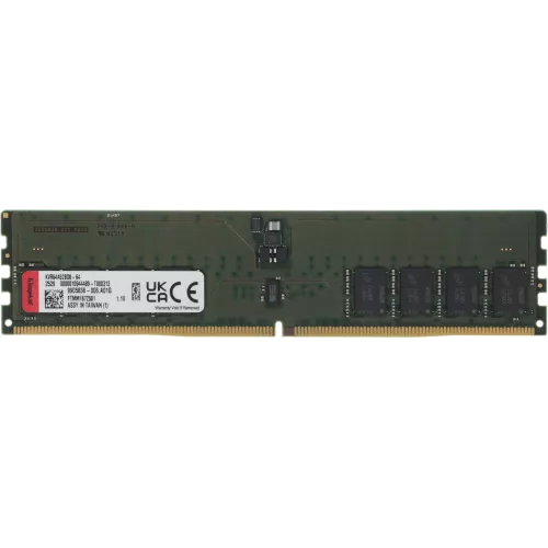 Память DDR5 64GB 6400MHz Kingston KVR64A52BD8-64 Valueram RTL PC5-51200 CL52 DIMM 288-pin 1.1В dual rank Ret