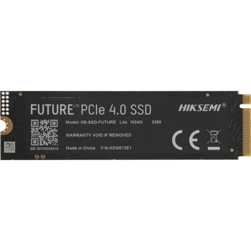 Накопитель SSD Hikvision PCIe 4.0 x4 1TB HS-SSD-FUTURE LITE 1024G M.2 2280