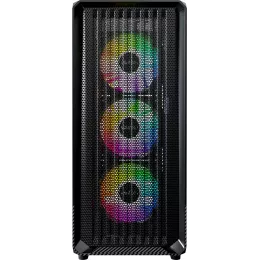 Корпус Montech X5 черный без БП ATX 8x120mm 2x140mm 1xUSB2.0 1xUSB3.0 audio bott PSU