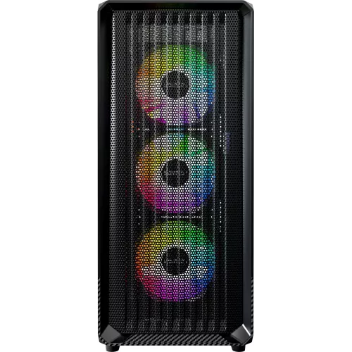 Корпус Montech X5 черный без БП ATX 8x120mm 2x140mm 1xUSB2.0 1xUSB3.0 audio bott PSU