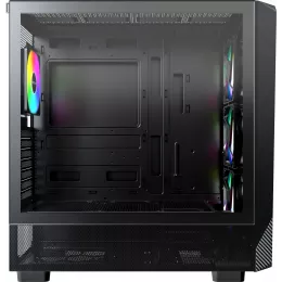 Корпус Montech X5 черный без БП ATX 8x120mm 2x140mm 1xUSB2.0 1xUSB3.0 audio bott PSU