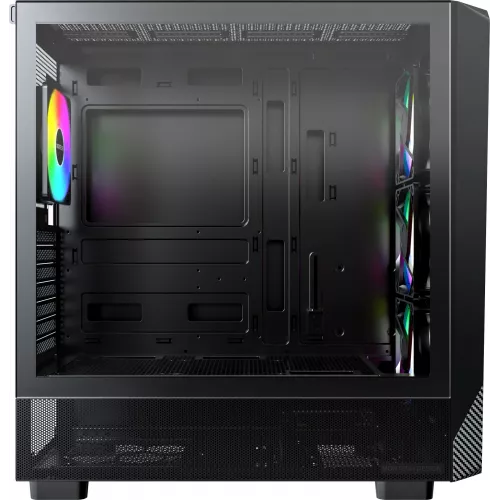 Корпус Montech X5 черный без БП ATX 8x120mm 2x140mm 1xUSB2.0 1xUSB3.0 audio bott PSU