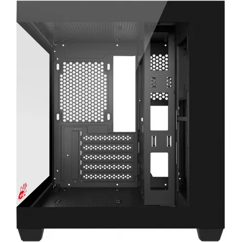 Корпус Bloody CC-121 черный без БП mATX 7x120mm 1xUSB2.0 1xUSB3.0 audio