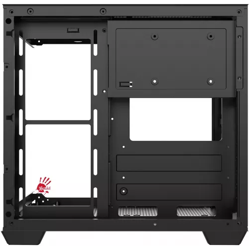 Корпус Bloody CC-121 черный без БП mATX 7x120mm 1xUSB2.0 1xUSB3.0 audio
