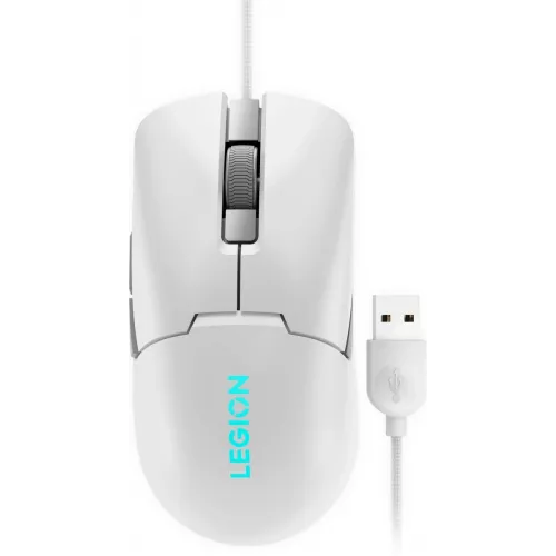Мышь Lenovo Legion M300s RGB Gaming белый оптическая 8000dpi USB 5but (GY51H47351)