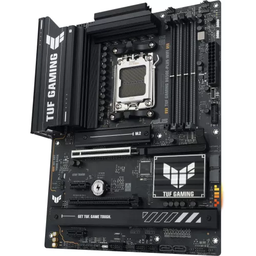 Материнская плата Asus TUF GAMING B650E-PLUS WIFI Socket AM5 AMD B650 4xDDR5 ATX AC`97 8ch(7.1) 2.5Gg RAID+HDMI+DP