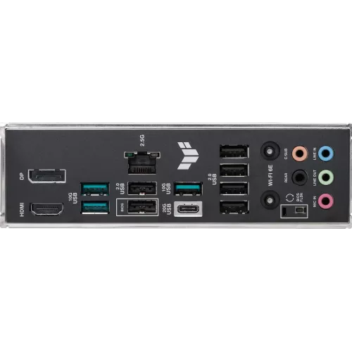 Материнская плата Asus TUF GAMING B650E-PLUS WIFI Socket AM5 AMD B650 4xDDR5 ATX AC`97 8ch(7.1) 2.5Gg RAID+HDMI+DP
