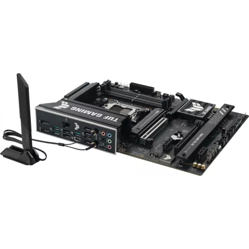 Материнская плата Asus TUF GAMING B650E-PLUS WIFI Socket AM5 AMD B650 4xDDR5 ATX AC`97 8ch(7.1) 2.5Gg RAID+HDMI+DP