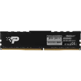 Память DDR4 16GB 3200MHz Patriot PSP416G3200H1 Signature Premium RTL PC4-25600 CL22 DIMM 288-pin 1.2В dual rank с радиатором Ret