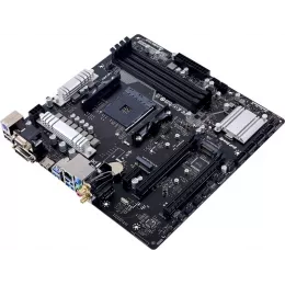 Материнская плата Biostar B550MX/E PRO Soc-AM4 AMD B550 4xDDR4 mATX AC`97 8ch(7.1) GbLAN RAID+VGA+DVI+HDMI
