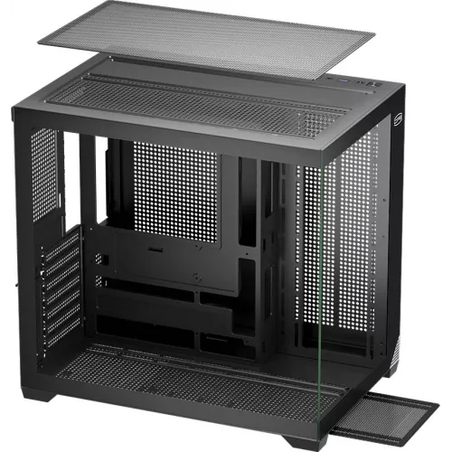 Корпус PcCooler C3T700 BK черный без БП ATX 10x120mm 6x140mm 1xUSB3.0 1xUSB3.1 audio bott PSU