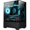 Корпус Bloody CC-125 черный без БП mATX 5x120mm 2xUSB2.0 1xUSB3.0 audio bott PSU