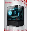 Корпус Bloody CC-125 черный без БП mATX 5x120mm 2xUSB2.0 1xUSB3.0 audio bott PSU