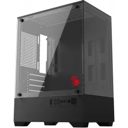 Корпус Bloody CC-125 черный без БП mATX 5x120mm 2xUSB2.0 1xUSB3.0 audio bott PSU