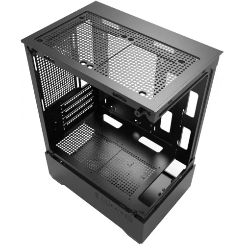 Корпус Bloody CC-125 черный без БП mATX 5x120mm 2xUSB2.0 1xUSB3.0 audio bott PSU