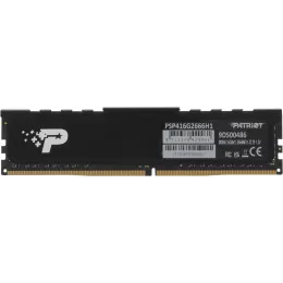Память DDR4 16GB 2666MHz Patriot PSP416G2666H1 Signature Premium RTL PC4-21300 CL19 DIMM 288-pin 1.2В dual rank с радиатором Ret