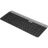 Клавиатура Logitech K580 черный/серебристый USB беспроводная BT/Radio slim Multimedia (920-009208)
