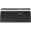 Клавиатура Logitech K580 черный/серебристый USB беспроводная BT/Radio slim Multimedia (920-009208)